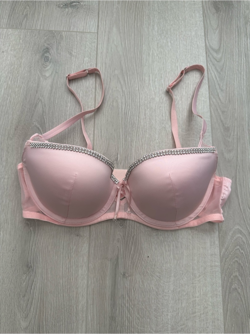 Victoria’s Secret Very Sexy Balconet Bra with Rhinestone Trim
